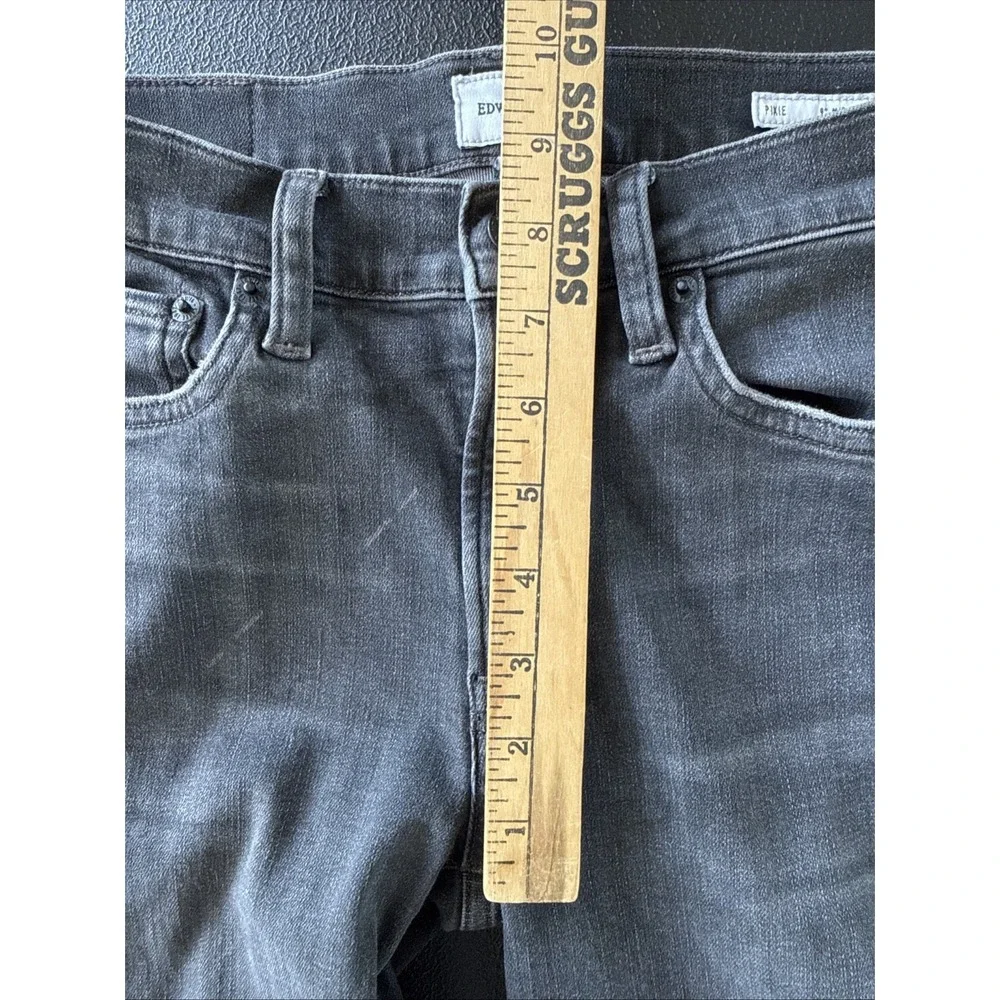 Edwin Jeans Womens Black Pixie 9